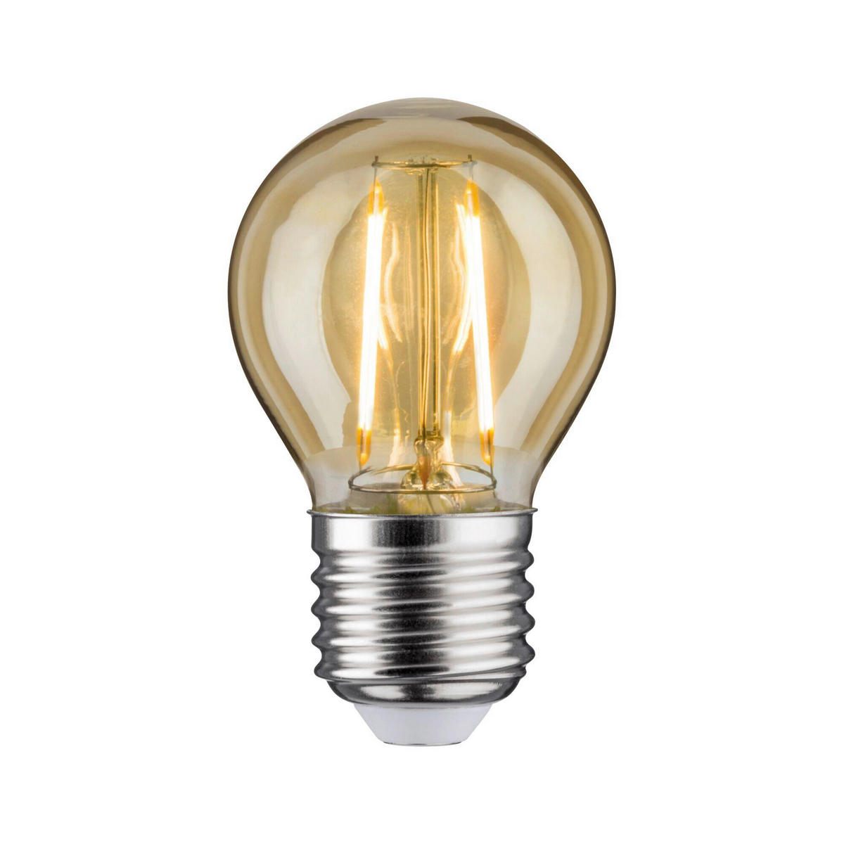 DEKO-LEUCHTMITTEL E27  2,6 W  - Goldfarben, Basics, Glas (4,5/7,2cm) - Paulmann