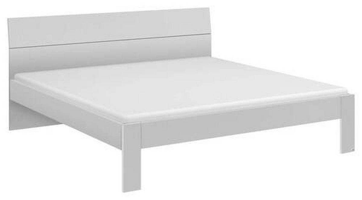 BETT 180/200 cm  in Weiß  - Weiß, Basics (180/200cm) - Xora