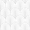 NON WOVEN-TAPET 52/1005 cm  - vit/silver, Basics, papper/plast (52/1005cm)