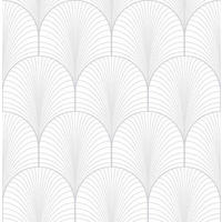 VLIESTAPETE - Silberfarben/Weiß, Basics, Papier/Kunststoff (52/1005cm)