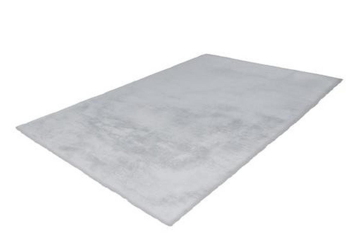 KOBEREC S VYSOKÝM VLASEM, 80/150 cm, modrá, šedá - šedá/modrá, Trend, textil (80/150cm)