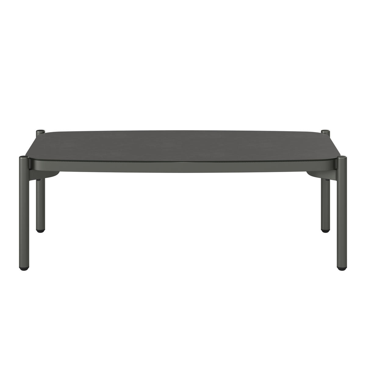 LOUNGEGARNITUR 4-teilig    - Anthrazit, Modern, Glas/Textil - Ambia Garden