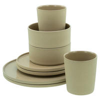 KOMBISERVICE 8-teilig  - Sandfarben, Trend, Keramik - Creatable