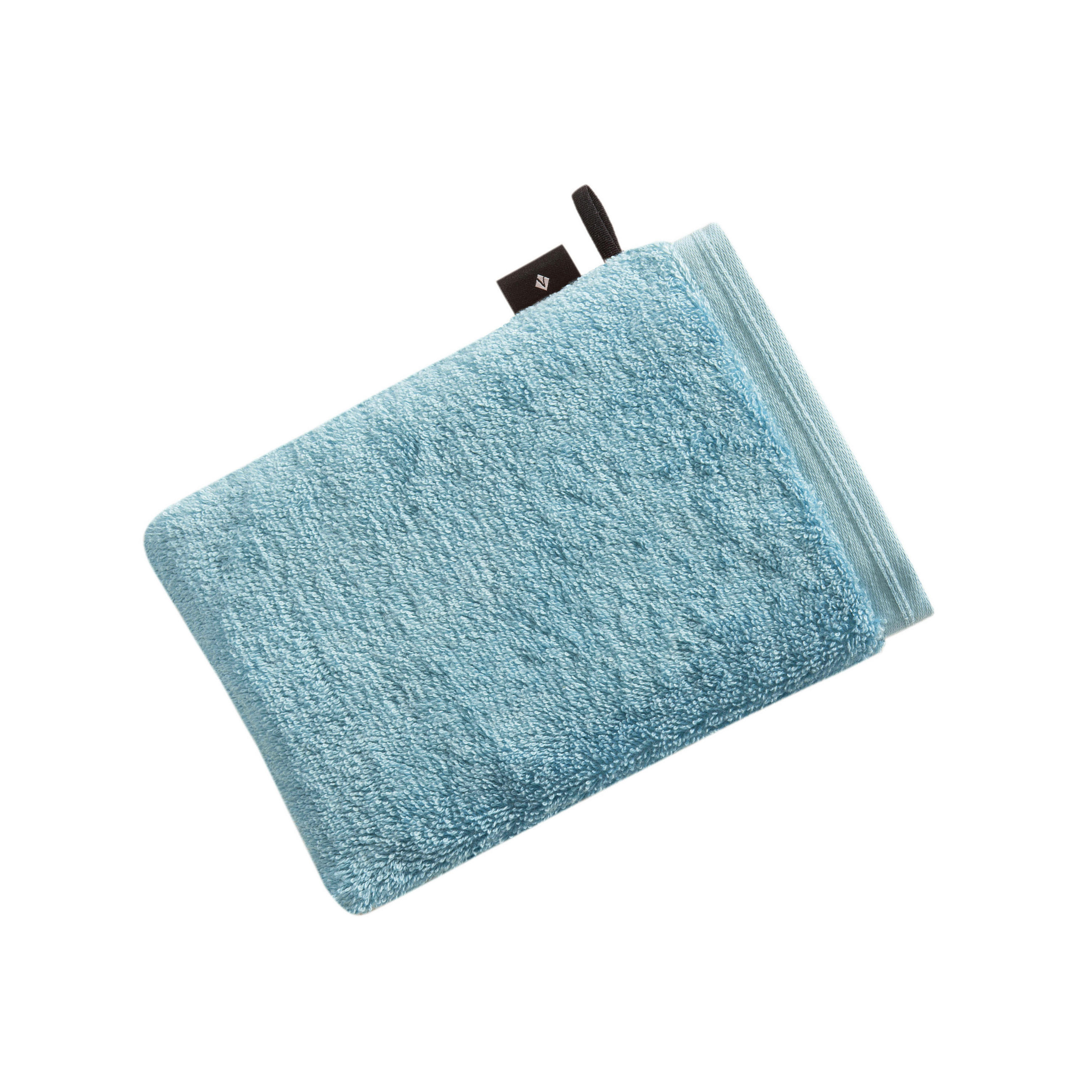 Vossen Waschlappen Vegan Life Blau 16x22 cm