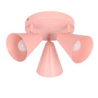 DECKENSTRAHLER 34/34/16 cm   - Pink, Trend, Metall (34/34/16cm)