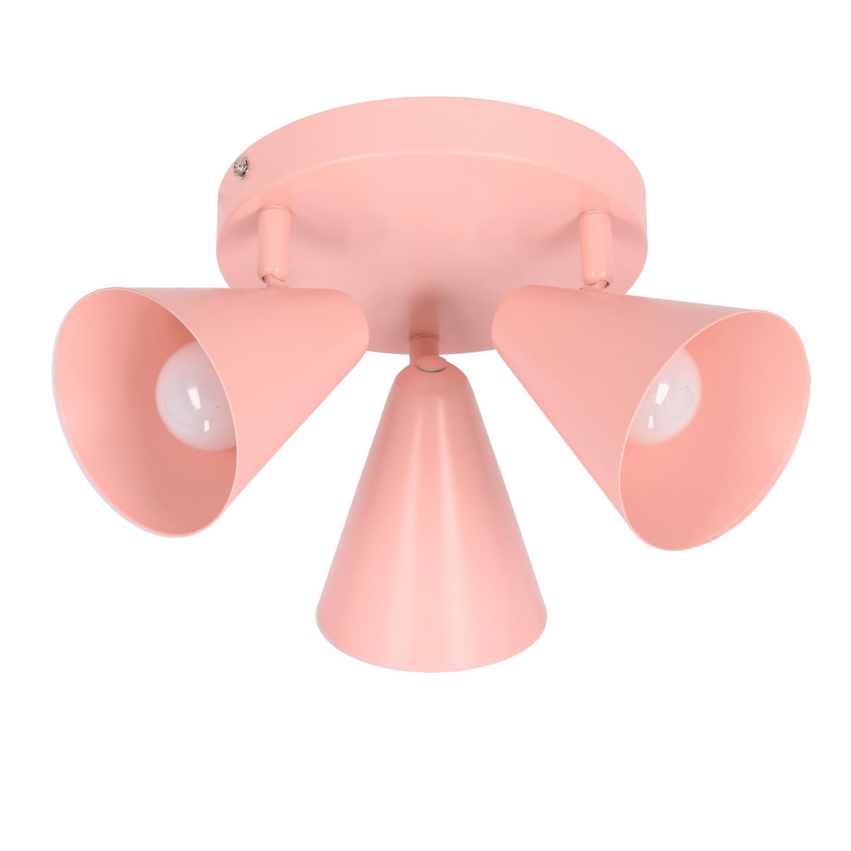 DECKENSTRAHLER 34/34/16 cm   - Pink, Trend, Metall (34/34/16cm)