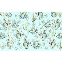 NON WOVEN-TAPET 400/250 cm  - grön/blå, Basics (400/250cm) - Komar