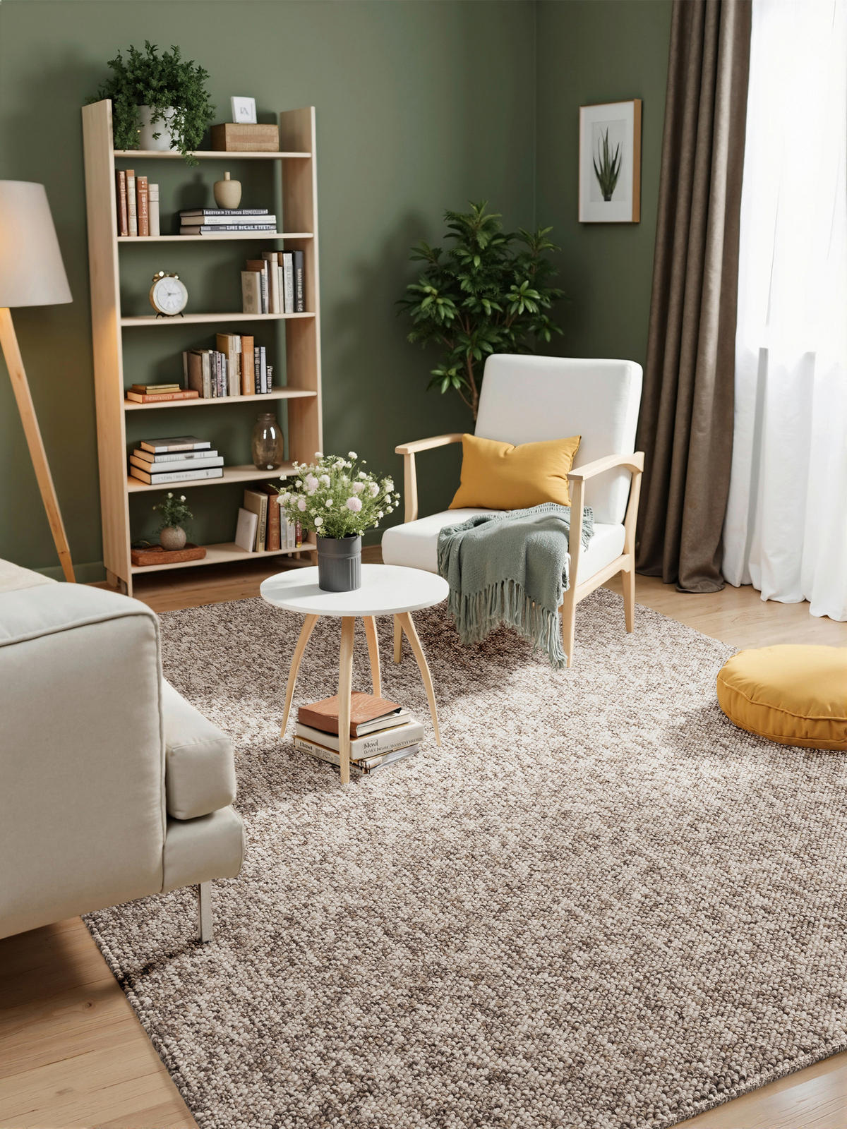 TUFTTEPPICH 200/290 cm Rocco Multicolor, Taupe  - Taupe/Multicolor, Basics, Kunststoff (200/290cm) - Elle Decoration