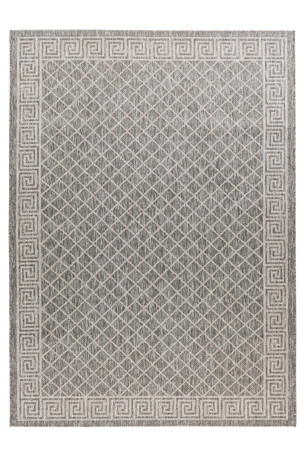 FLACHWEBETEPPICH 80/150 cm My Tallinn Grau  - Grau, Design, Textil (80/150cm) - Obsession