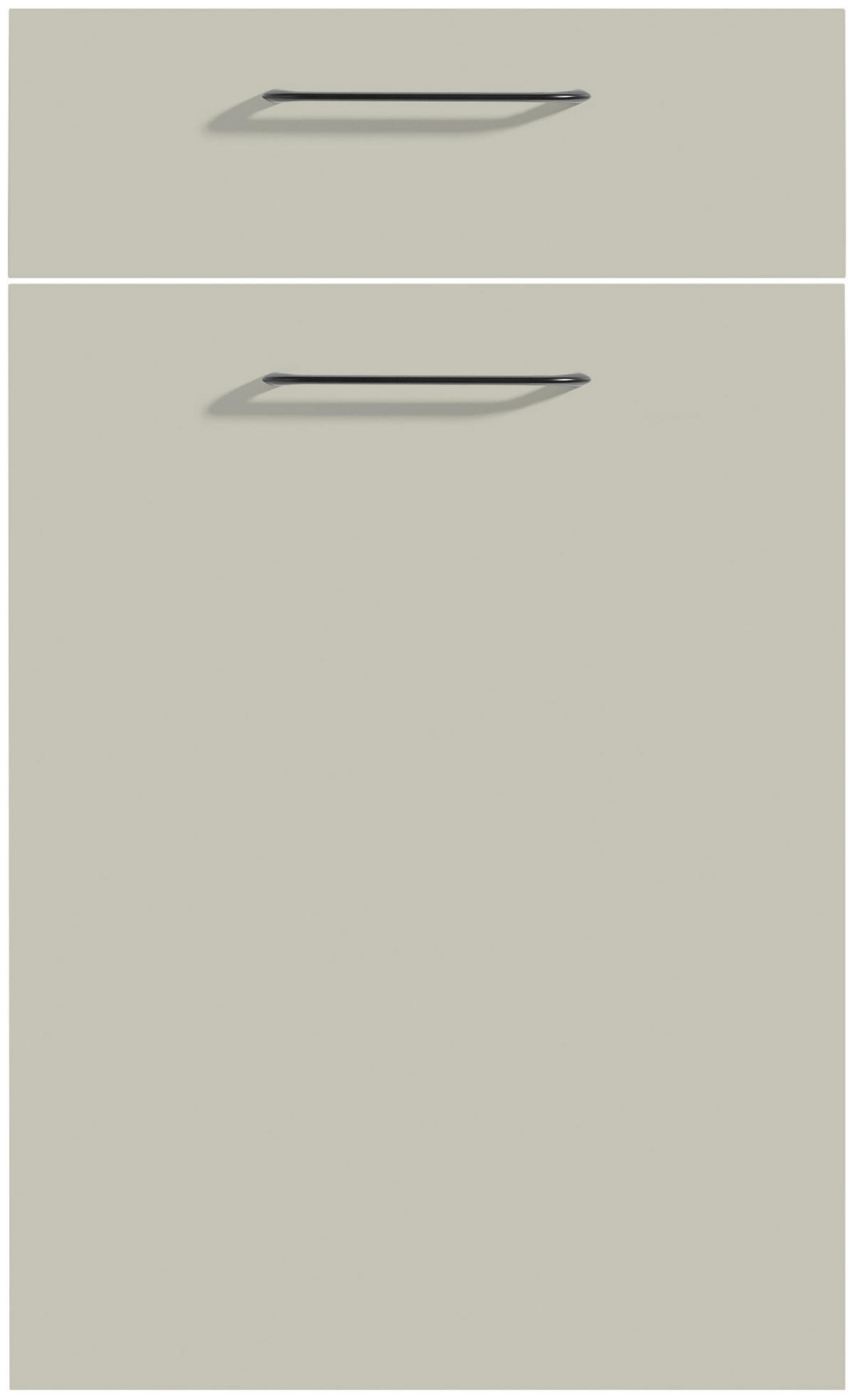 EINBAUKÜCHE PLUS  - Schwarz/Grau, Design, Holzwerkstoff - Nolte Küchen