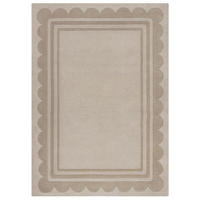 WOLLTEPPICH 120/170 cm Lois Scallop Beige  - Beige, Basics, Textil (120/170cm) - Xora
