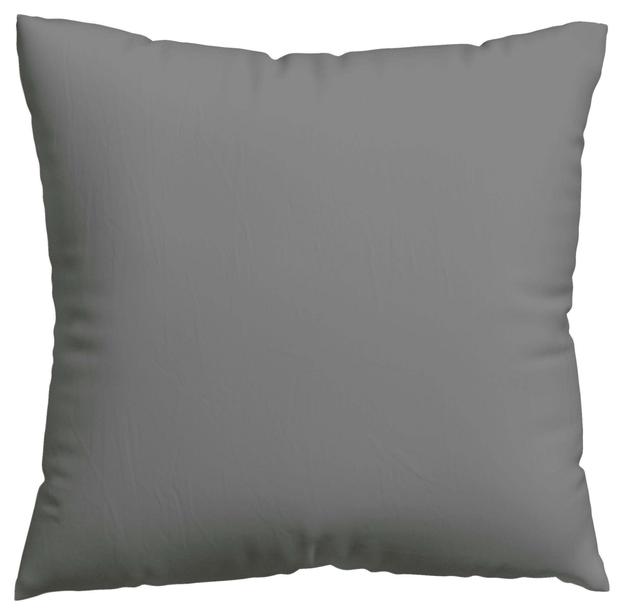 KOPFKISSENBEZUG - Grau, Basics, Textil (80/80cm) - Schlafgut