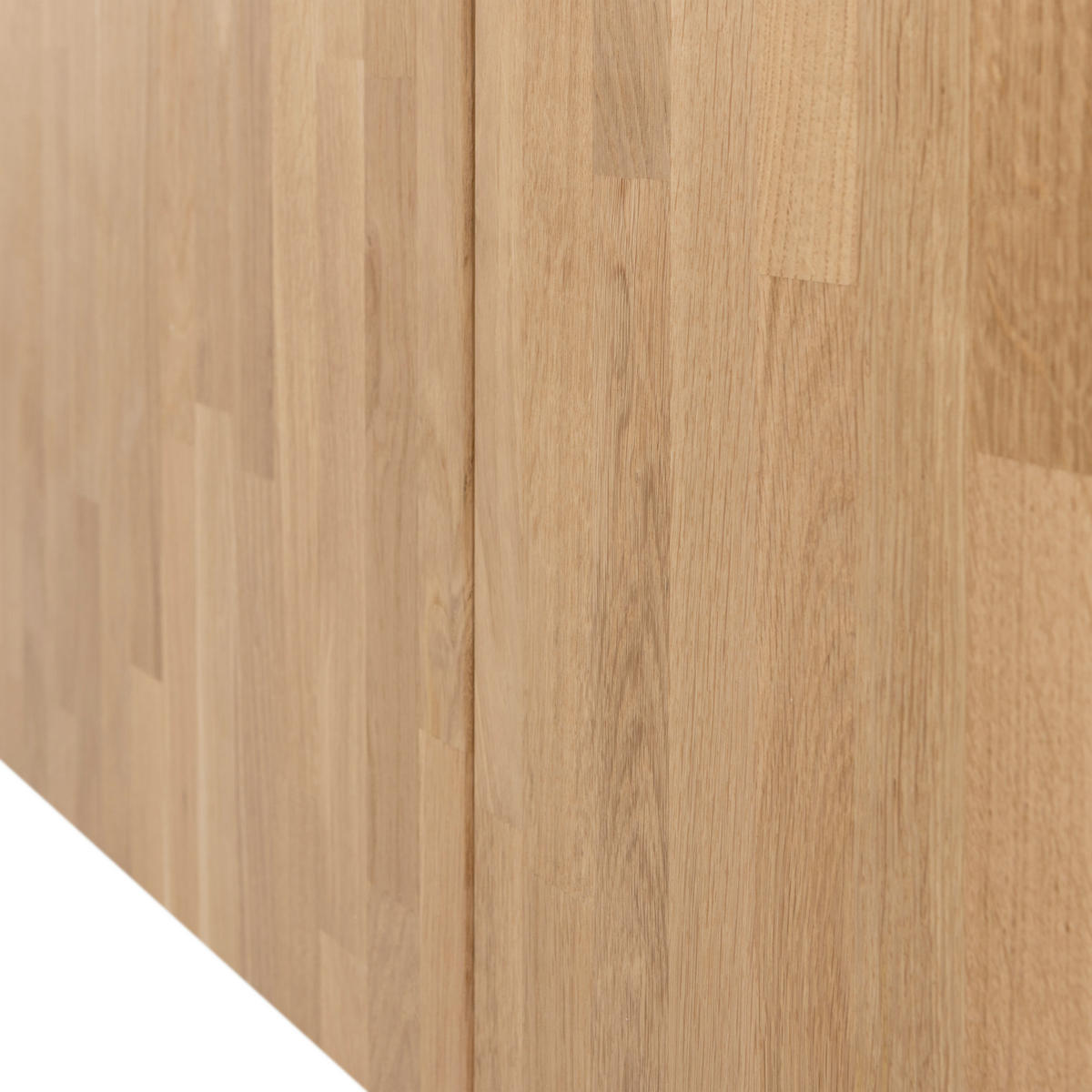 LOWBOARD Gravure 180/56/46 cm   - Schwarz/Naturfarben, Design, Holz/Metall (180/56/46cm) - Livetastic