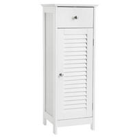 KOMMODE  in 32/87/30 cm  - Weiß, Trend, Holzwerkstoff/Metall (32/87/30cm) - Boxxx