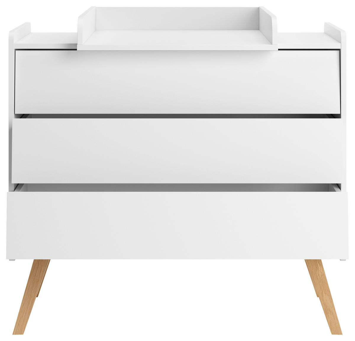 KOMMODE  in 99,8/89,7/58,4 cm  - Eichefarben/Weiß, MODERN, Holz/Holzwerkstoff (99,8/89,7/58,4cm) - MID.YOU