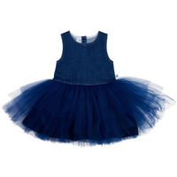 KLEID  - Dunkelblau, Basics, Textil (80null) - Patinio