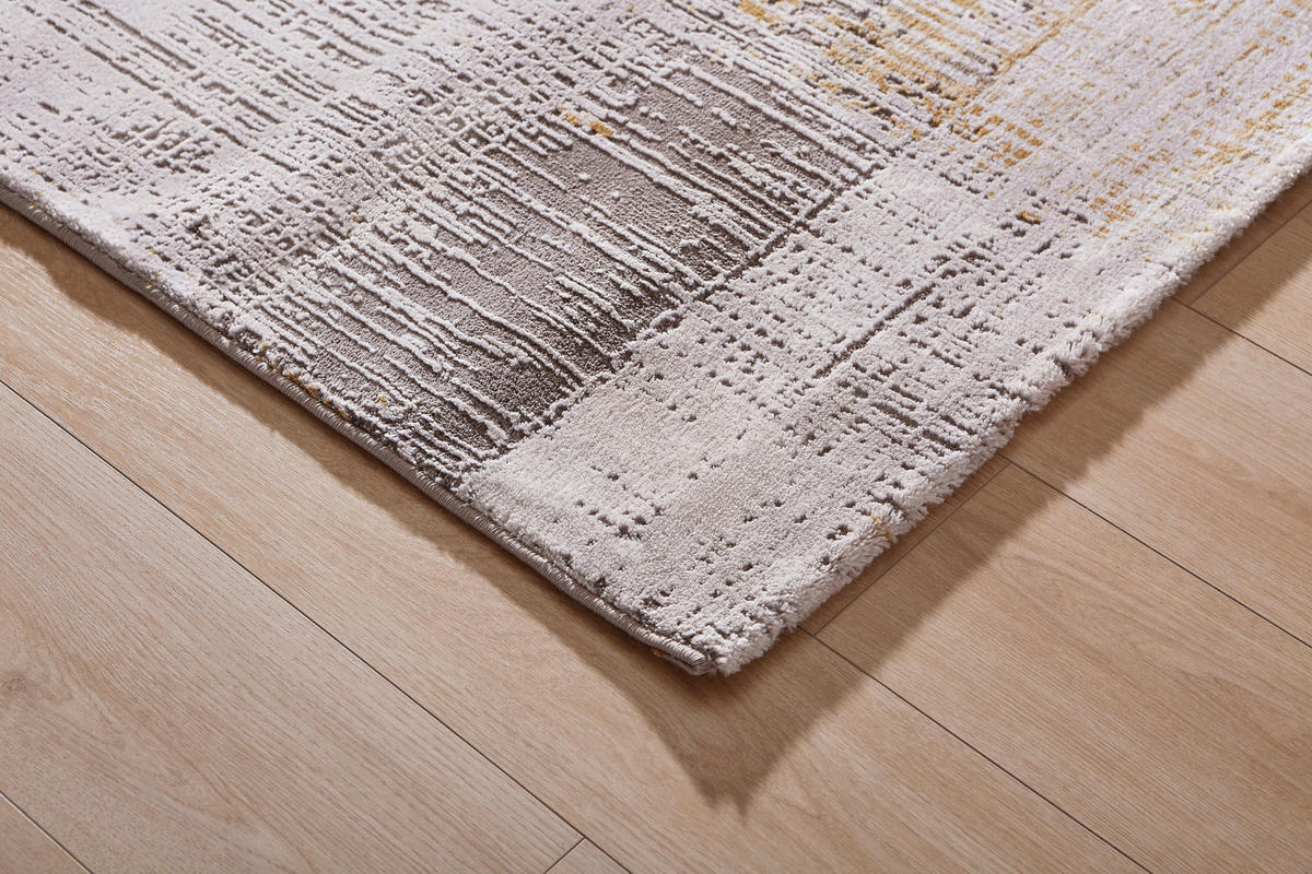 VINTAGE-TEPPICH 160/230 cm Gelb, Grau  - Gelb/Grau, Design, Textil (160/230cm) - Novel