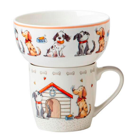 HRNČEK NA KÁVU nový kostný porcelán (new bone china) keramika  - Lifestyle, keramika - Novel