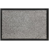 DVEŘNÍ ROHOŽKA, 60/90 cm - šedá, Konvenční, textil (60/90cm) - Esposa