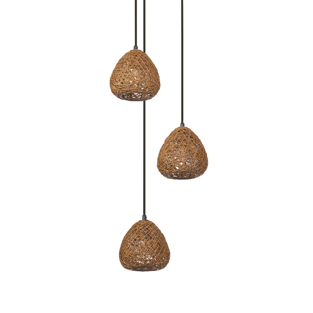 HÄNGELEUCHTE 36.7/150 cm  - Beige, Basics, Papier/Metall (36.7/150cm) - Osram
