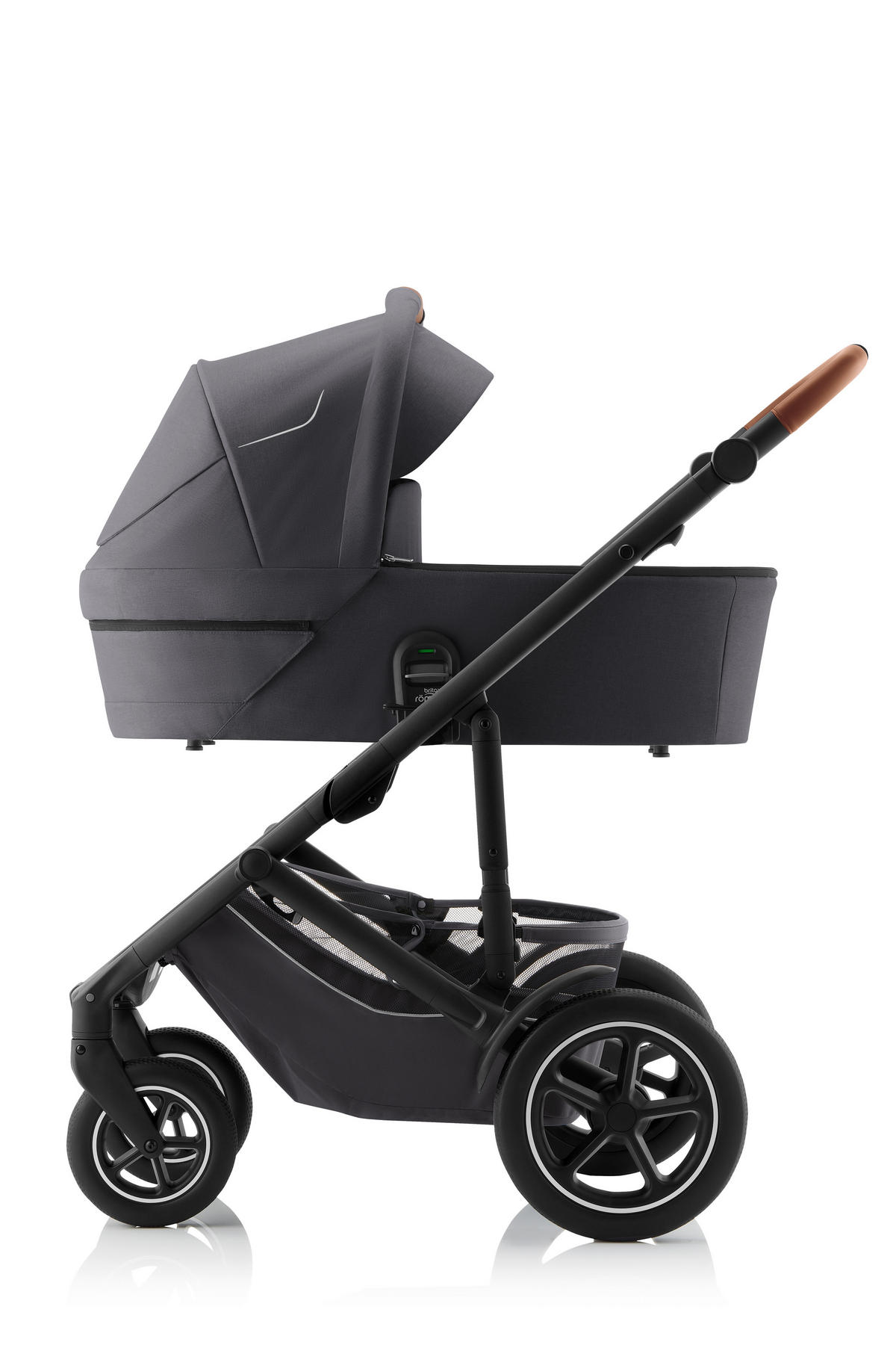 KINDERWAGEN Smile 5Z  - Dunkelgrau/Schwarz, Basics, Textil/Metall (57/112/97,7cm) - Britax Römer