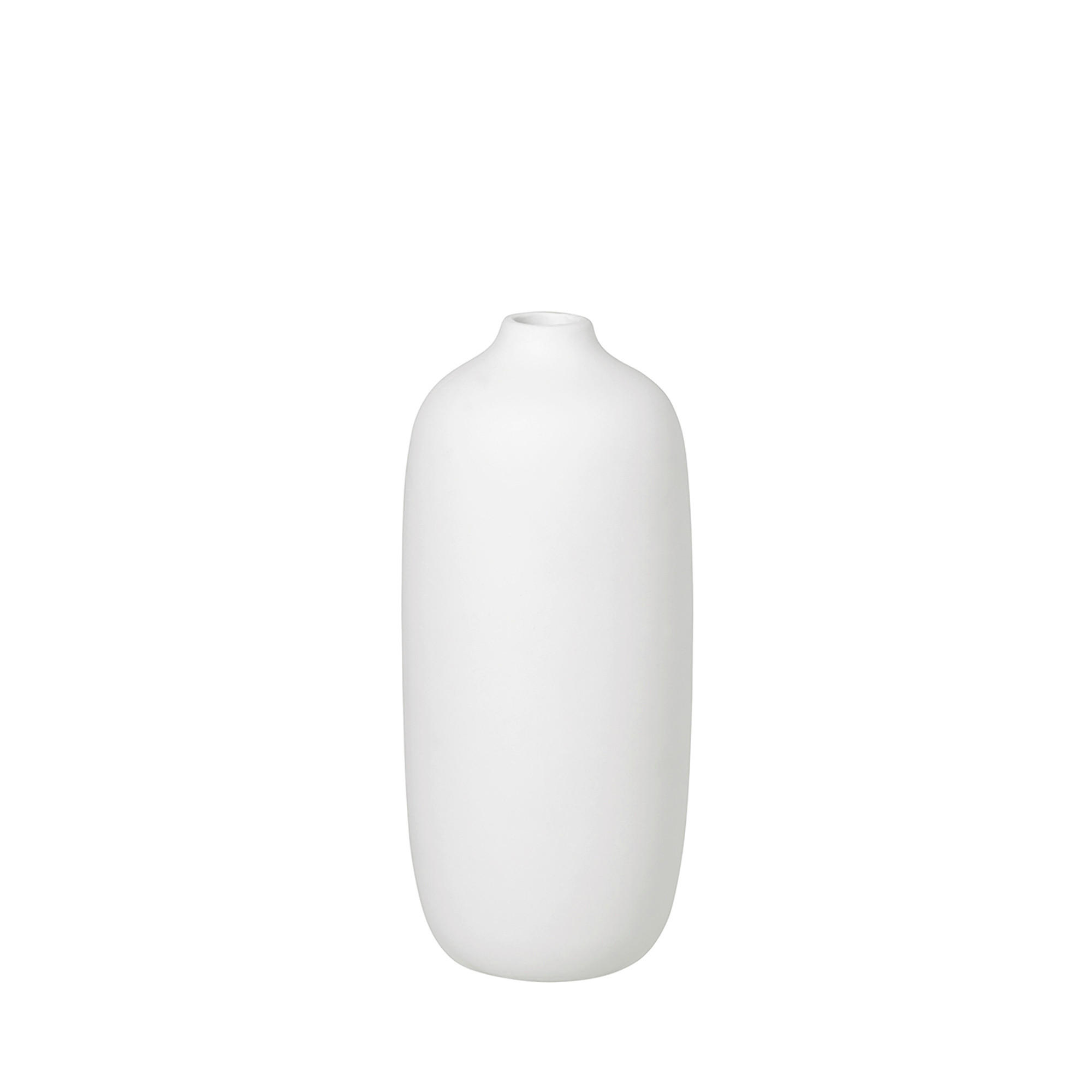 VASE CEOLA 18 cm  - Weiß, Design, Keramik (8/18cm) - Blomus