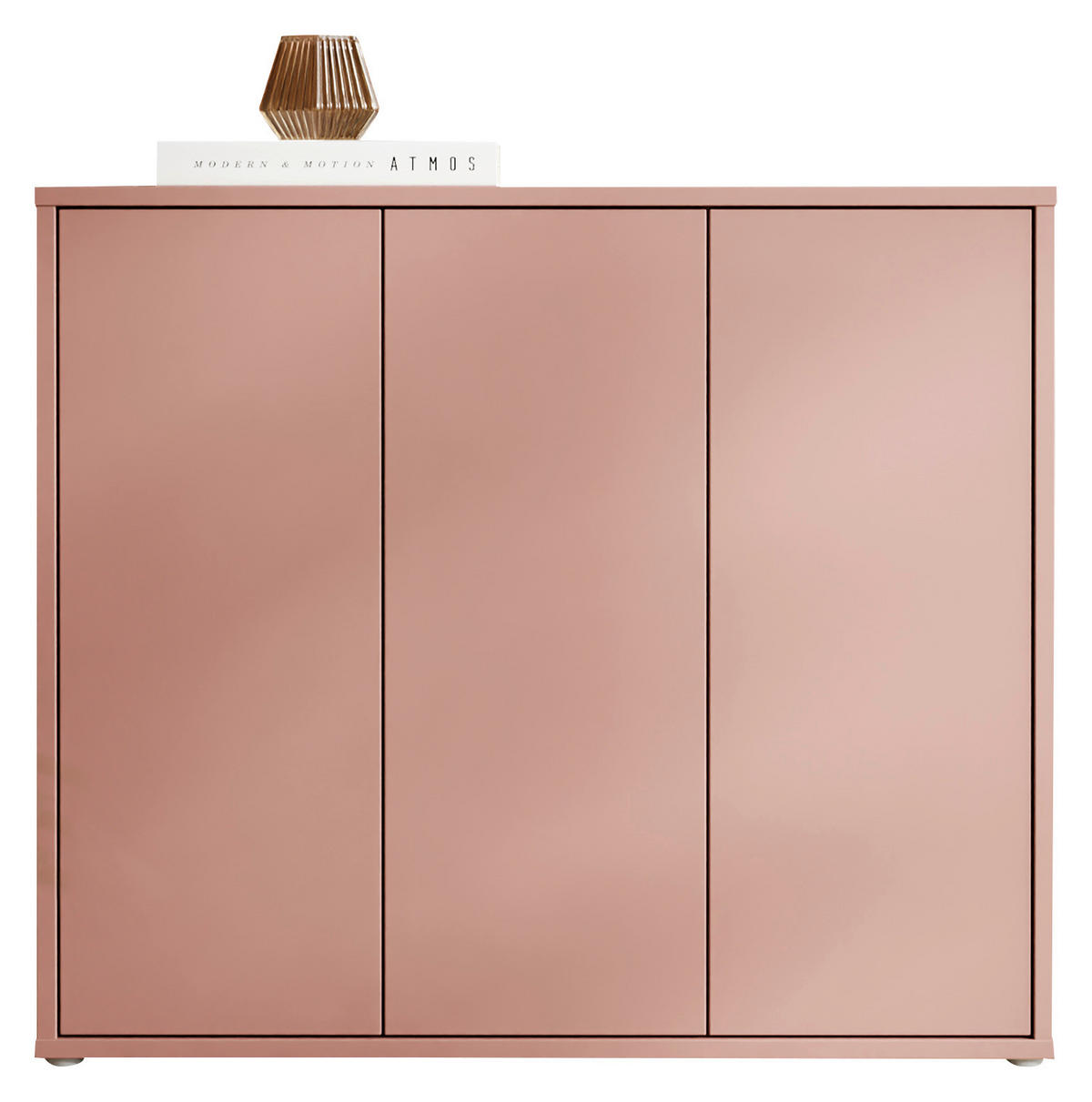 SCHUHSCHRANK Alice Springs  in 109,2/99,1/34,9 cm  - Terracotta/Grau, MODERN, Holzwerkstoff/Kunststoff (109,2/99,1/34,9cm) - Xora