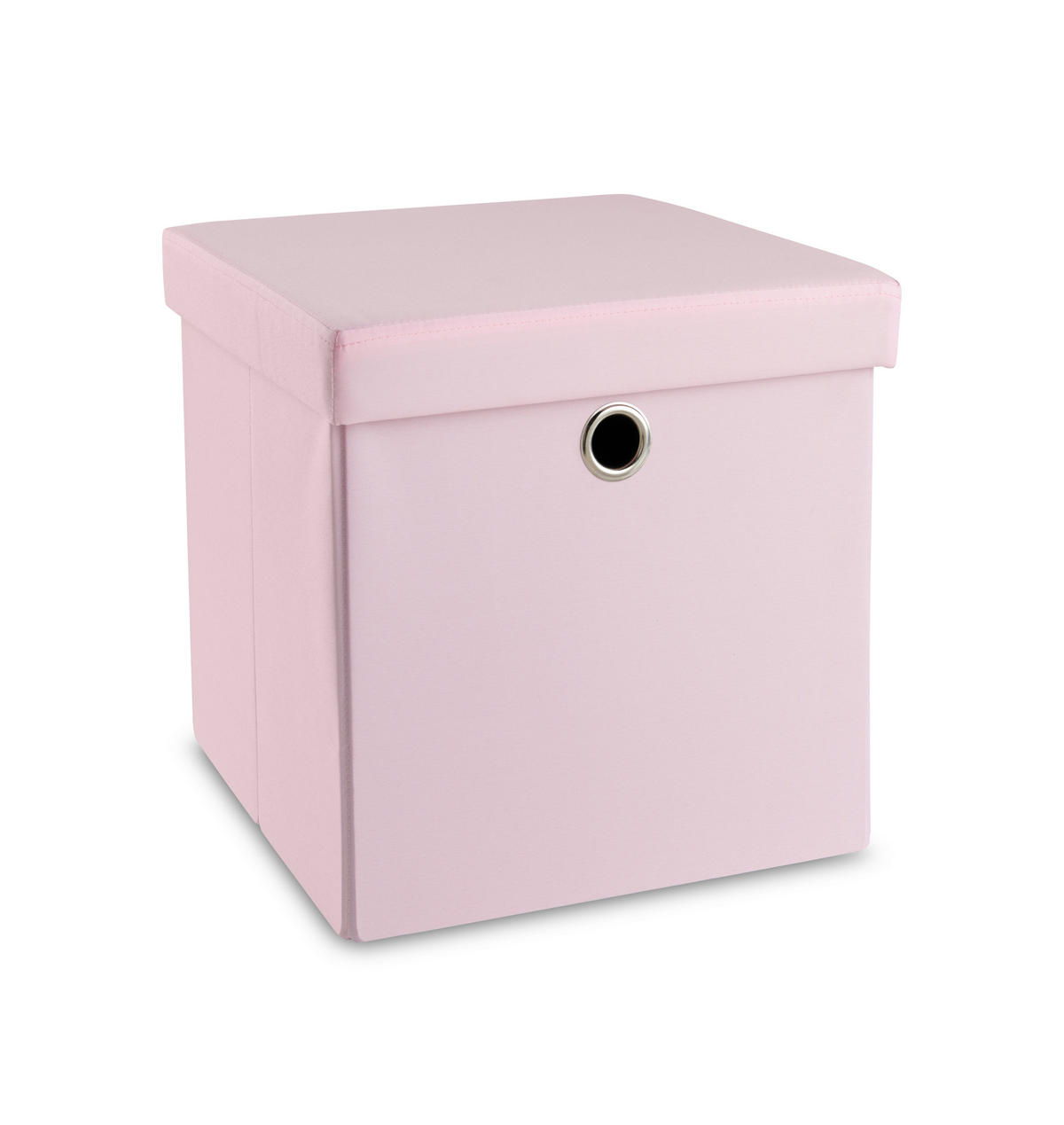 BOX NA HRAČKY - růžová, Trend, kompozitní dřevo/textil (32/32/32cm) - My Baby Lou