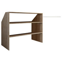 DACHSCHRÄGENREGAL 90/100/50 cm Sonoma Eiche  - Sonoma Eiche, Modern, Holzwerkstoff (90/100/50cm) - Livetastic