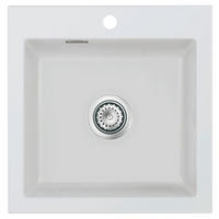 SPÜLE Mera 51 / 50010176  - Alufarben, Basics, Keramik (51/51/20cm) - Systemceram