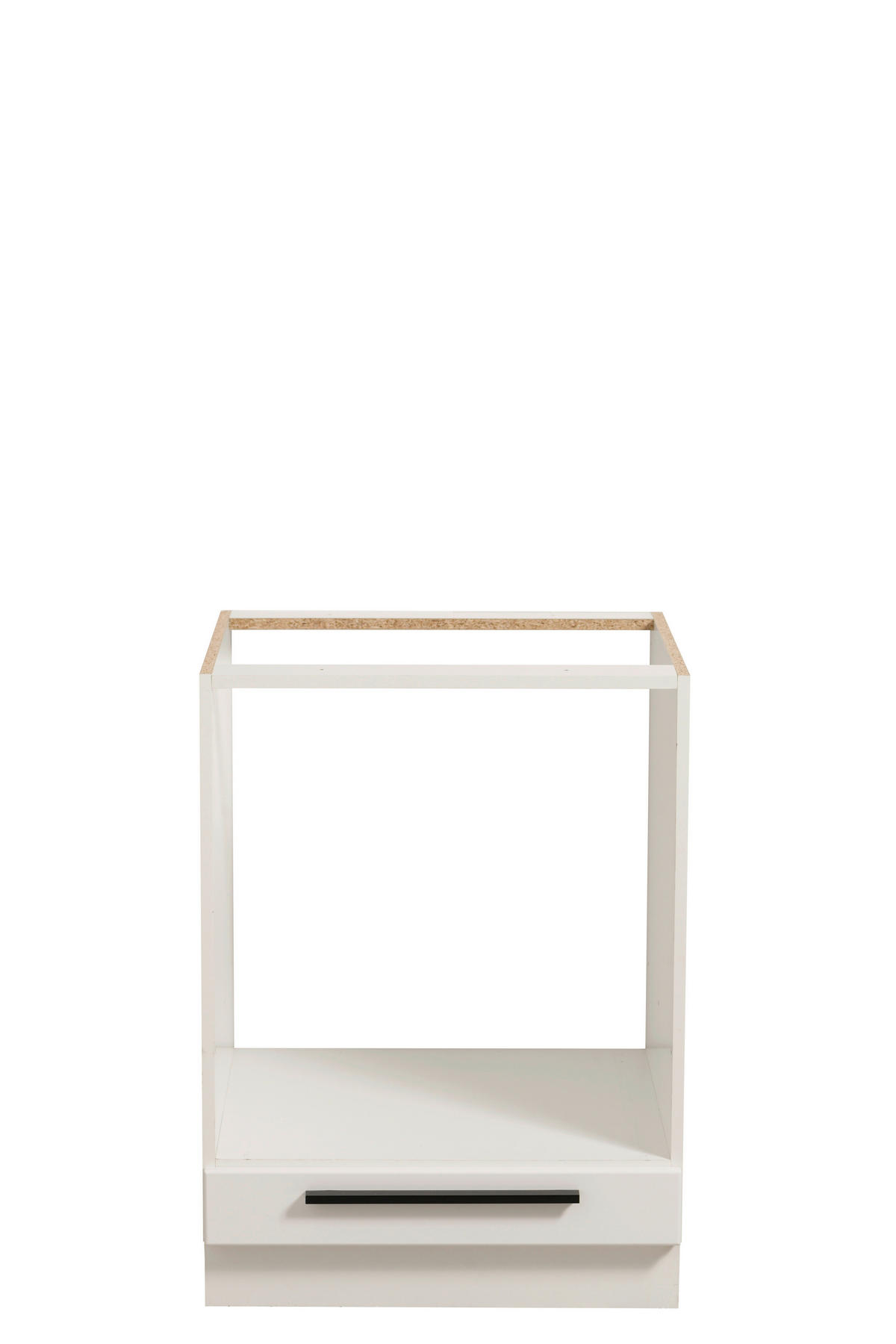KONYHAI ALSÓSZEKRÉNY - fehér, Basics, faalapú anyag (60/55/82cm) - Carryhome