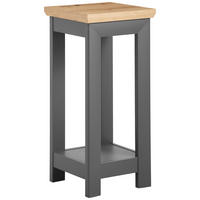 BLUMENSTÄNDER Holzwerkstoff  - Anthrazit/Eiche Artisan, LIFESTYLE, Holzwerkstoff (30/30/65cm) - Hom`in