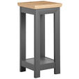BLUMENSTÄNDER Holzwerkstoff  - Anthrazit/Eiche Artisan, LIFESTYLE, Holzwerkstoff (30/30/65cm) - Hom`in