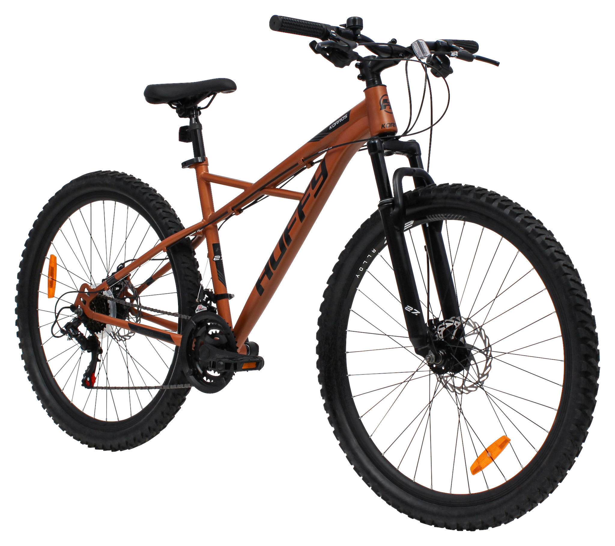 MOUNTAINBIKE 27,5 Zoll Kinder  - Hellbraun, Basics, Metall (68/101/177cm)