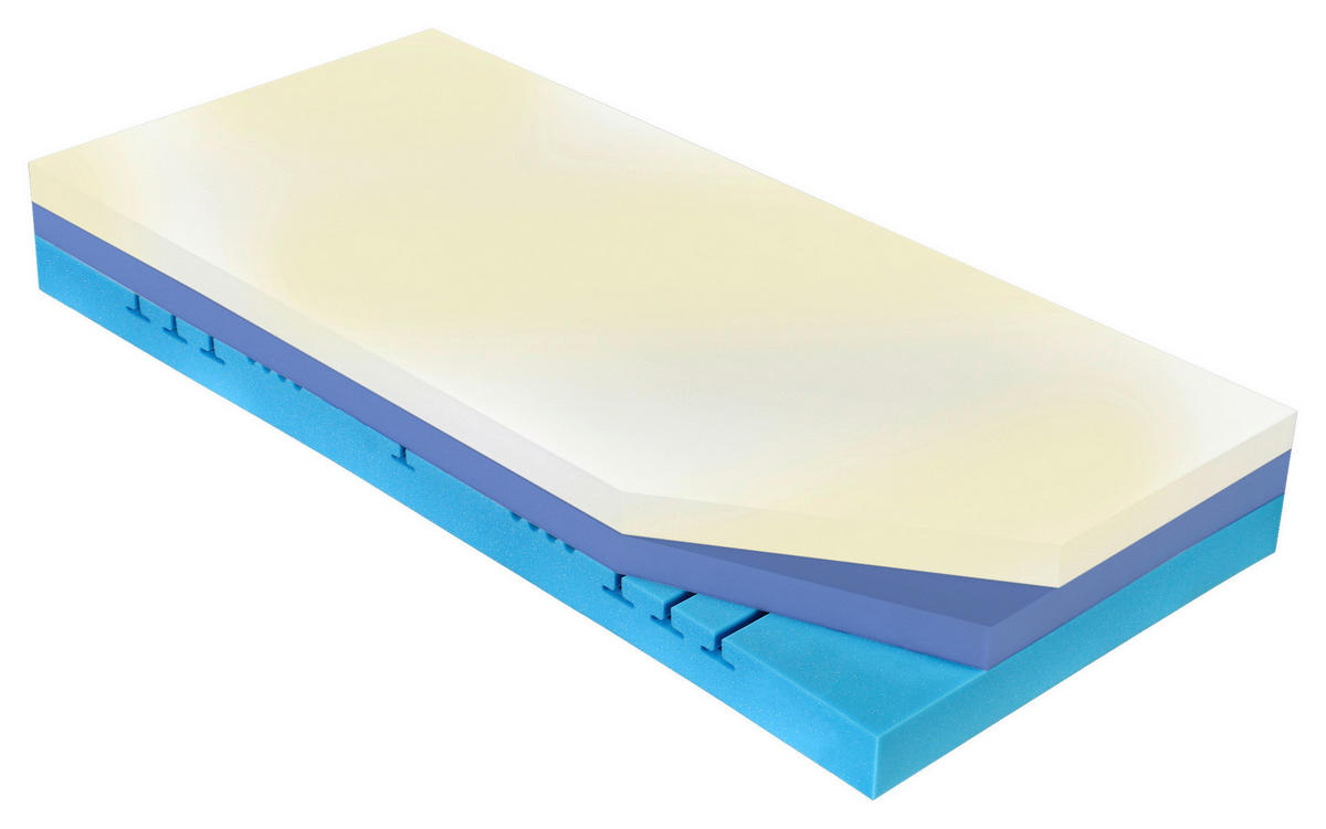 MATRACE, 90/200 cm - bílá, Basics, textil (90/200cm) - Curem