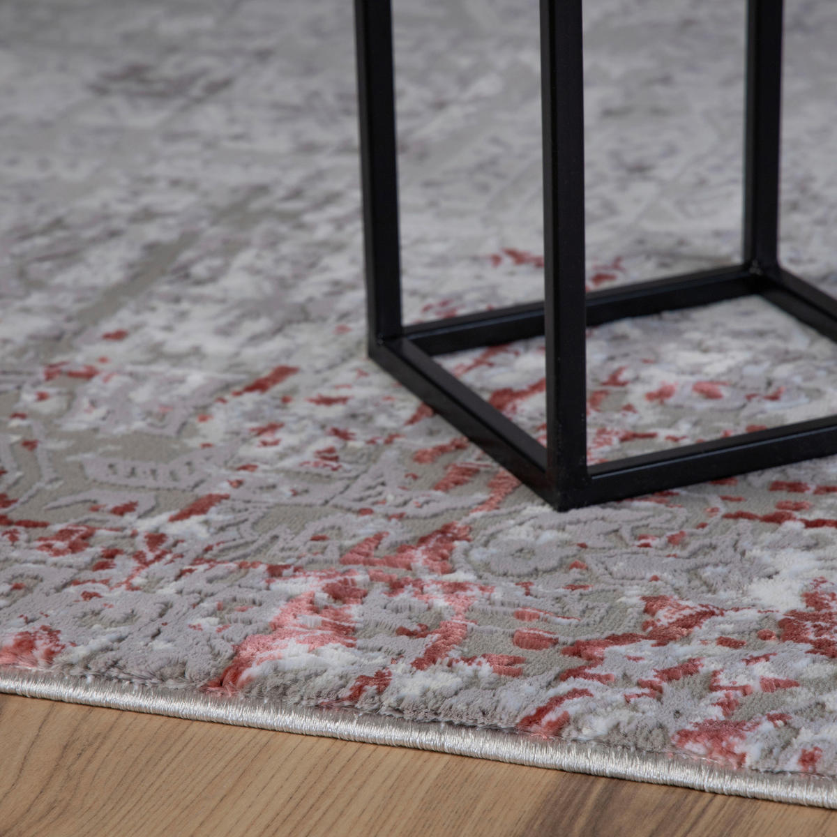 COVOR ȚESUT  - bej/roz, Lifestyle, textil (140/200cm)