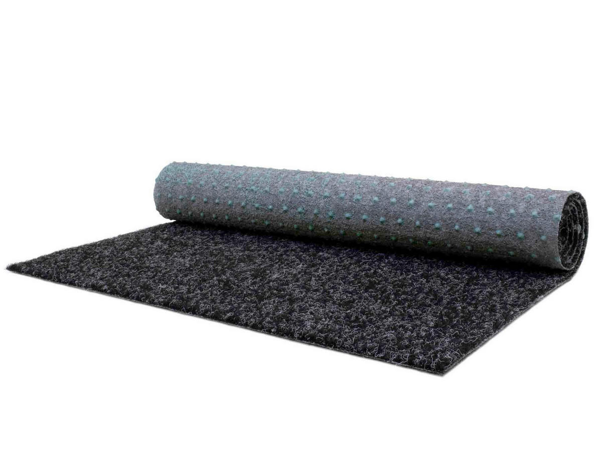 RASENTEPPICH - Anthrazit, Basics, Textil (200/100cm)