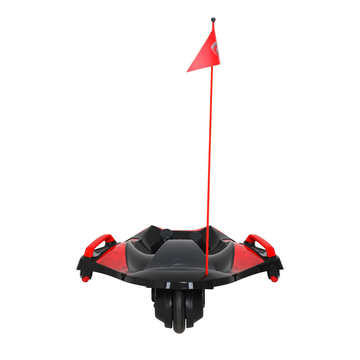 KINDERRODEL mit Akku - Rot/Schwarz, Design, Kunststoff/Metall (64/79/21,3cm)