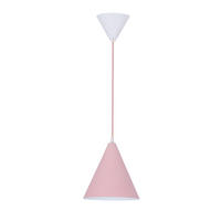 PENDELLEUCHTE Voss 20/20/110 cm   - Magenta/Weiß, Trend, Metall (20/20/110cm)