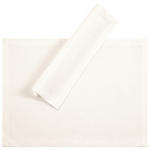 TISCHSET 33/45 cm Textil   - Weiß, Basics, Textil (33/45cm) - Novel