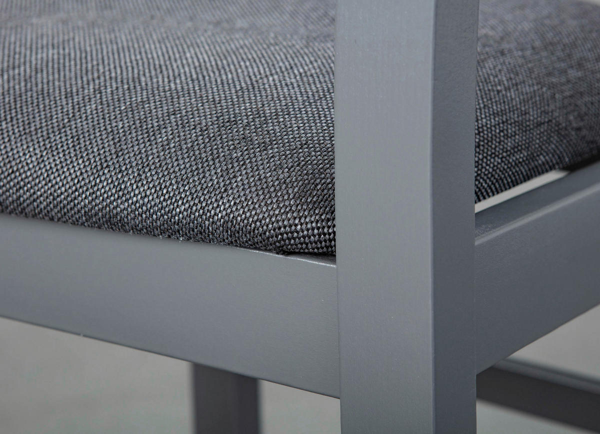 STUHL-SET 2 Stück  in  - Grau, KONVENTIONELL, Holz/Textil (42/95/47cm) - MID.YOU