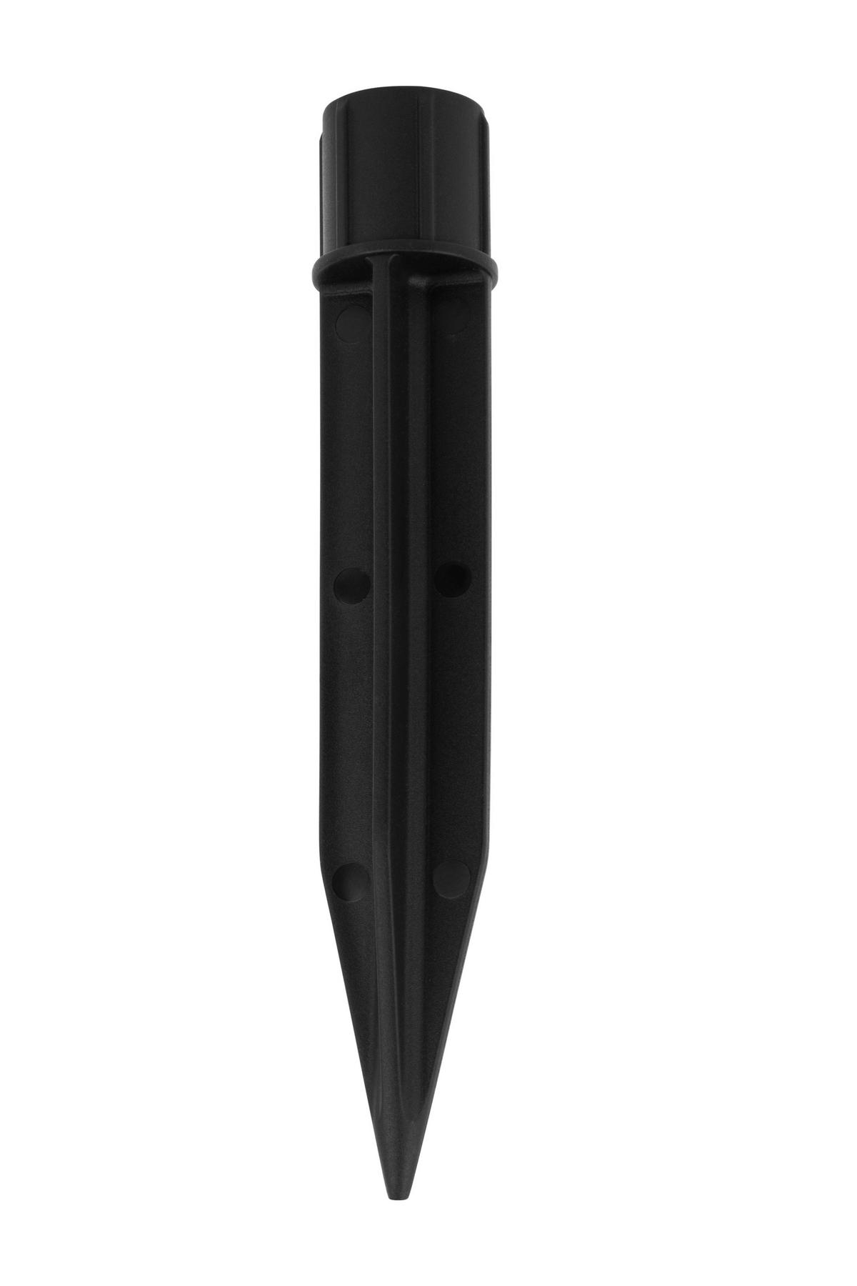 SOLCELLSLAMPA 7,7/55,7 cm   - stålfärgad, Basics, metall/glas (7,7/55,7cm) - Ambia Garden