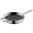 PFANNE 28 cm - Edelstahlfarben/Schwarz, Metall (28cm) - WMF PFANNE 28 cm - Edelstahlfarben/Schwarz, Metall (28cm) - WMF
