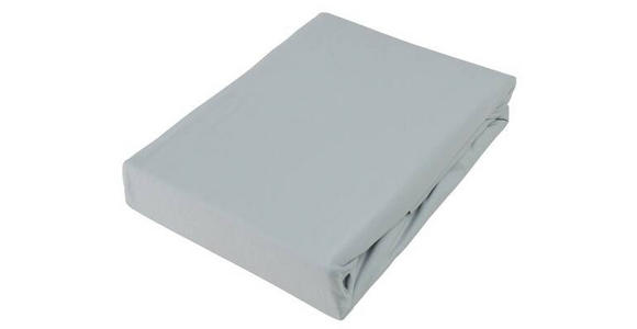BOXSPRING-SPANNLEINTUCH 140/220 cm Jersey - Silberfarben, KONVENTIONELL, Textil (140/220cm) - Novel