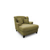 XXL-SESSEL - Dunkelgrün/Dunkelbraun, MODERN, Holzwerkstoff/Textil (109/104/145cm) - Sit & More