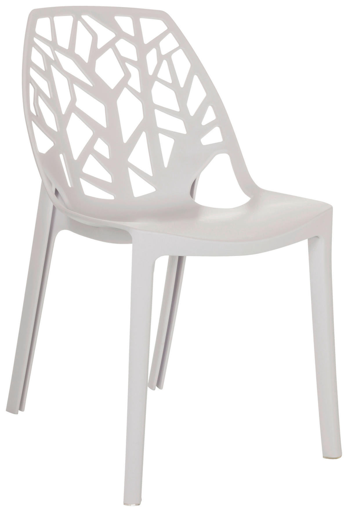 ŽIDLE, 47/80/56 cm - bílá, Basics, plast (47/80/56cm) - MID.YOU
