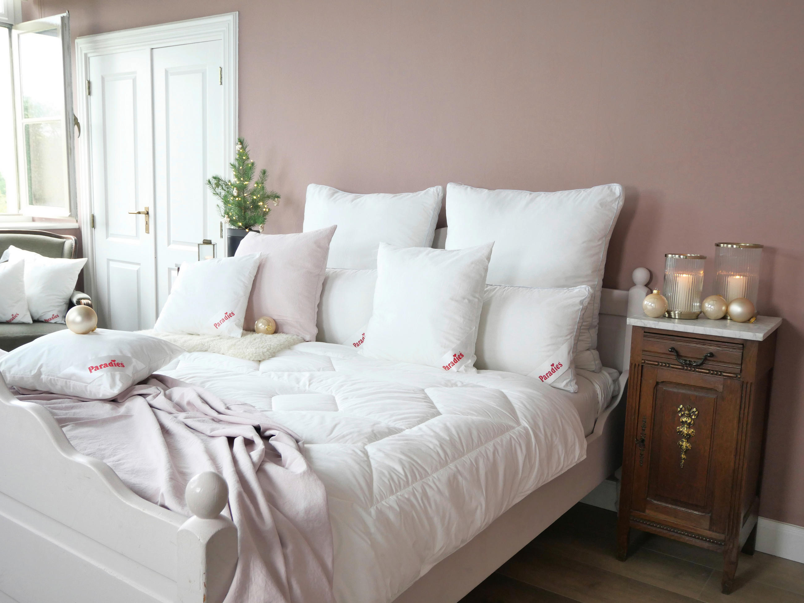 KOPFKISSEN   80/80 cm       - Weiß, Basics, Textil (80/80cm) - Paradies