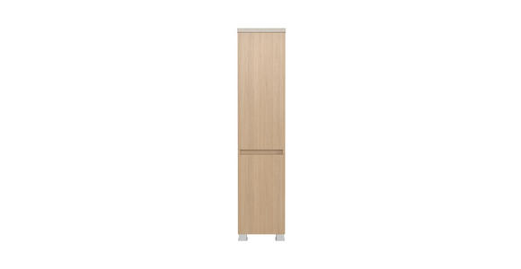 MIDISCHRANK 30/131/35 cm  - Sandfarben/Eichefarben, KONVENTIONELL, Holzwerkstoff/Kunststoff (30/131/35cm) - Xora