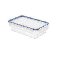 POSUDA ZA ČUVANJE NAMIRNICA  1,5 l  CLIC & LOCK  - prirodne boje/plava, Basics, plastika (23,9/16/7,1cm) - Rotho