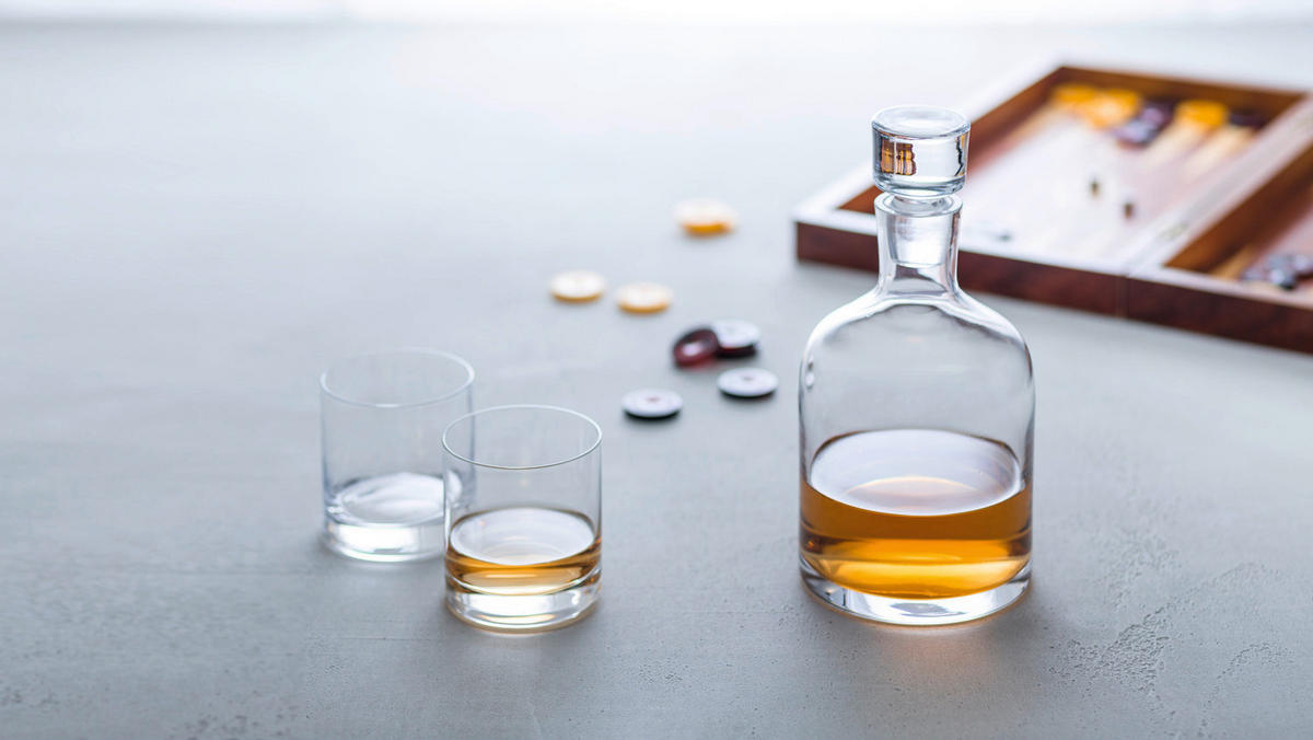 WHISKY-GLÄSERSET 3-teilig  - Klar, Basics, Glas (32/14/28,1cm) - Leonardo
